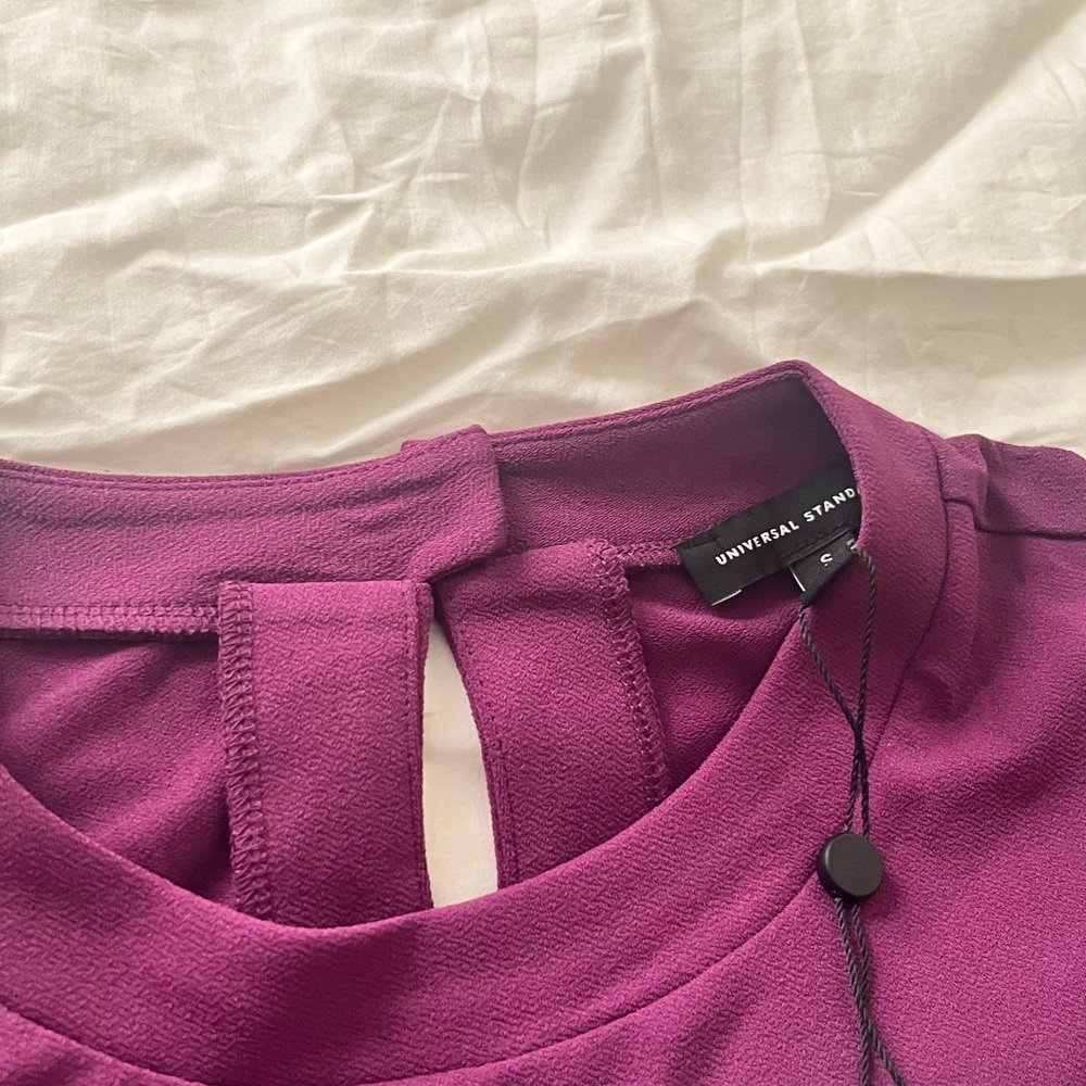 Universal Standard Rich Purple Blouse - Picture 2 of 6